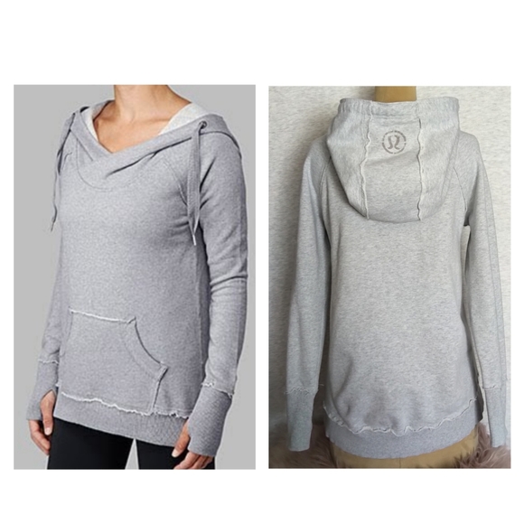 Lululemon Effortless Hoodie - Static Mid Grey - Picture 1 of 9